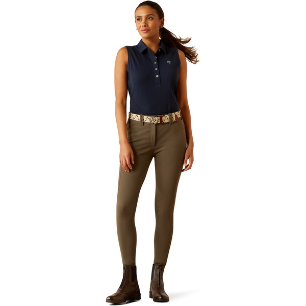 2025 Ariat Femmes Prix 3.0 Polo Sans Manches 10055053 - Navy Eclipse
